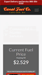 Mobile Screenshot of canalfuel.com